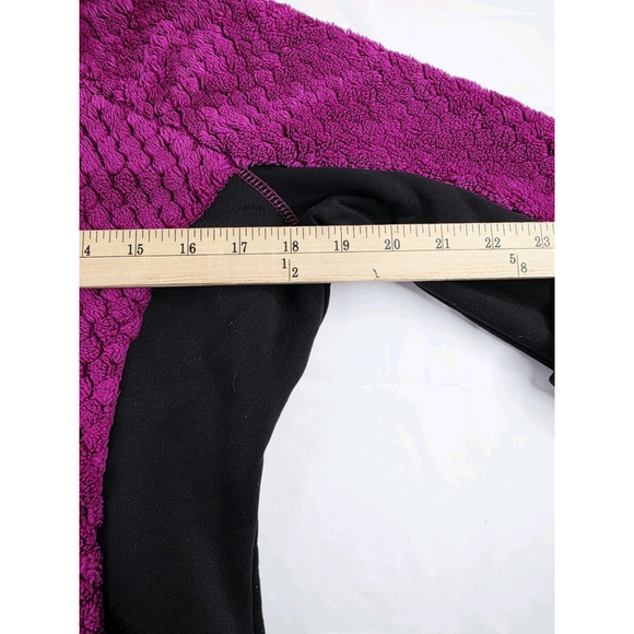 Women's Avalanche Fleece Full Zip Purple Sweater Jacket Size Medium - Picture 3 of 5